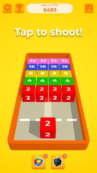 Chain Cube 2048: 3D merge game (Чейн Куб)  [МОД Меню] Screenshot 2