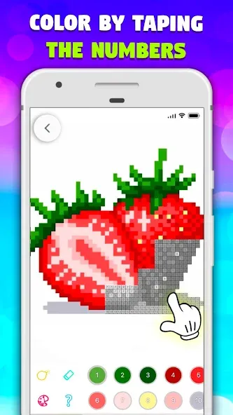 Pixel Art book・Color by number  [МОД Unlocked] Screenshot 2