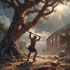 Скачать взлом Gladiators: Survival in Rome  [МОД Бесконечные монеты] - полная версия apk на Андроид