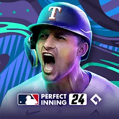 Скачать взломанную MLB Perfect Inning 24 (МЛБ Совершенная Подача 23)  [МОД Все открыто] - полная версия apk на Андроид