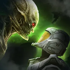 Скачать взломанную Alien - Dead Space Alien Games (сайфай)  [МОД Бесконечные деньги] - полная версия apk на Андроид