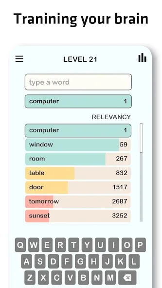 Contexto - Similar Word (Контекст)  [МОД Бесконечные монеты] Screenshot 4