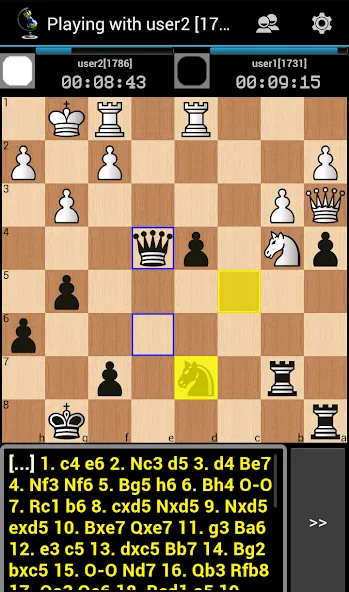 Chess ChessOK Playing Zone PGN  [МОД Много денег] Screenshot 2