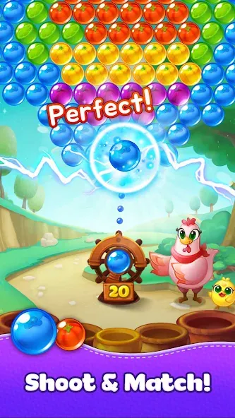 Bubble CoCo : Bubble Shooter (Бабл Коко)  [МОД Menu] Screenshot 1