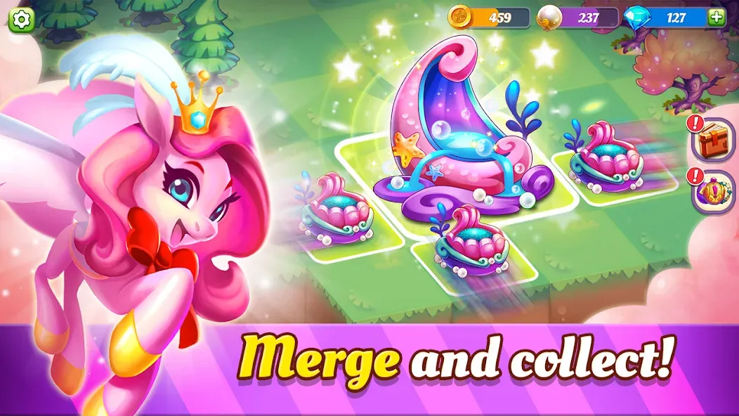 Wonder Merge - Match 3 Puzzle (Вондер Мердж)  [МОД Mega Pack] Screenshot 1