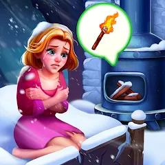 Скачать взломанную Dream Family - Match 3 Games (вит Кранч)  [МОД Unlimited Money] - полная версия apk на Андроид