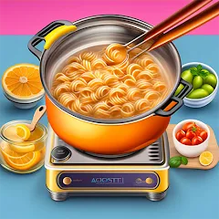 Взлом Cooking Taste Restaurant Games  [МОД Unlocked] - полная версия apk на Андроид