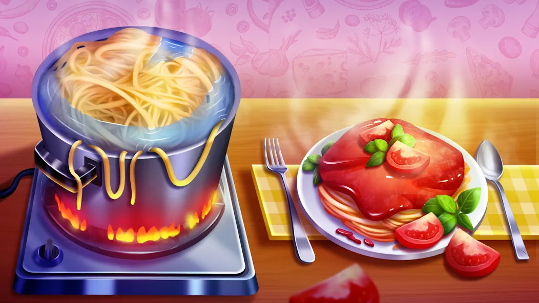 Cooking Team: Restaurant Games  [МОД Unlimited Money] Screenshot 1