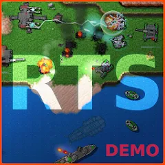 Скачать взломанную Rusted Warfare - Demo (Растущая война)  [МОД Unlocked] - последняя версия apk на Андроид