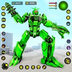 Взлом Dino Robot - Car Robot Games (Дино Робот)  [МОД Unlocked] - стабильная версия apk на Андроид