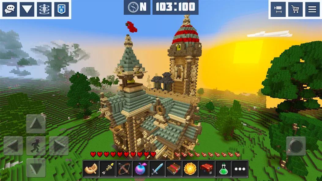 Block Craft World:Planet Craft  [МОД Unlimited Money] Screenshot 5