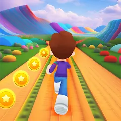 Скачать взлом Subway Craft: Fun Runner (Фан Раннер)  [МОД Все открыто] - последняя версия apk на Андроид