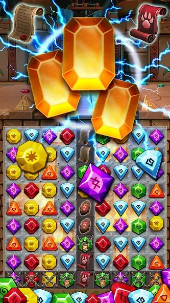 Jewel Ancient 2: lost gems (Джуэл Эншиент 2)  [МОД Unlimited Money] Screenshot 2