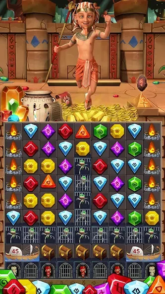 Jewel Ancient 2: lost gems (Джуэл Эншиент 2)  [МОД Unlimited Money] Screenshot 4