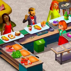 Взлом Cooking Cup: Fun Cafe Games (Кукинг Кап)  [МОД Mega Pack] - последняя версия apk на Андроид