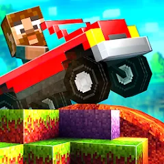 Взлом Blocky Roads (Блоки Роадс)  [МОД Mega Pack] - последняя версия apk на Андроид