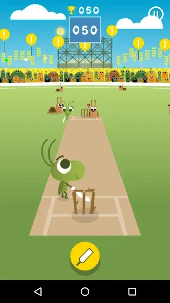 Doodle Cricket - Cricket Game (Дудл Крикет)  [МОД Бесконечные монеты] Screenshot 4