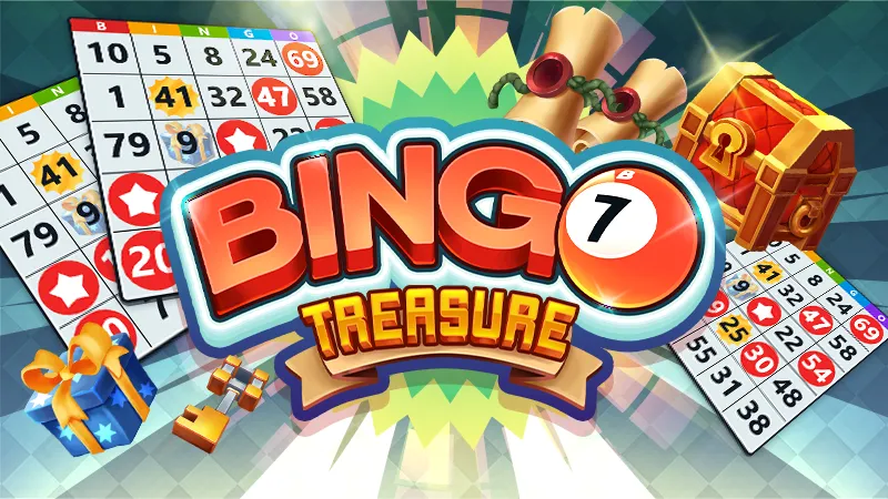 Bingo Treasure - Bingo Games (Бинго Трежер)  [МОД Бесконечные монеты] Screenshot 1