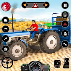 Скачать взлом Tractor Simulator Farm Games (Фарминг игры)  [МОД Menu] - последняя версия apk на Андроид