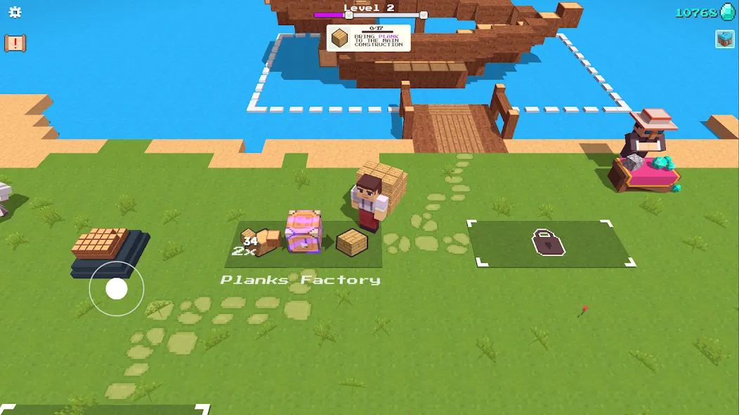 CubeCrafter (Кьюбкрафт)  [МОД Много монет] Screenshot 2