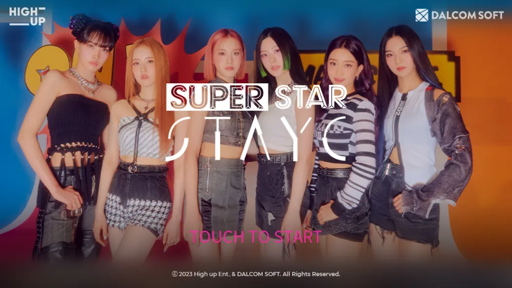 SUPERSTAR STAYC (уперзвезда Стейси)  [МОД Unlimited Money] Screenshot 1