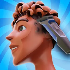 Взломанная Fade Master 3D: Barber Shop (Фейд Мастер 3Д)  [МОД Unlimited Money] - стабильная версия apk на Андроид