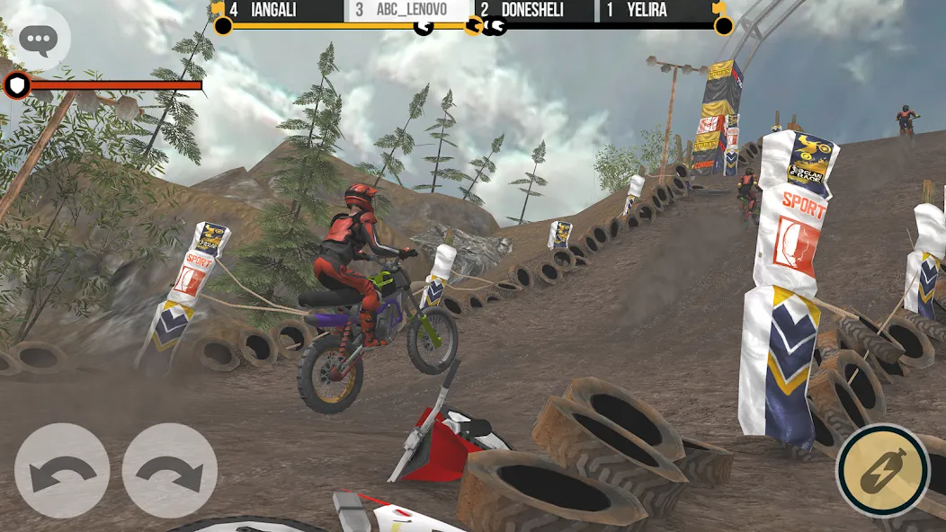 Clan Race: PVP Motocross races (Клан Рейс)  [МОД Много монет] Screenshot 3