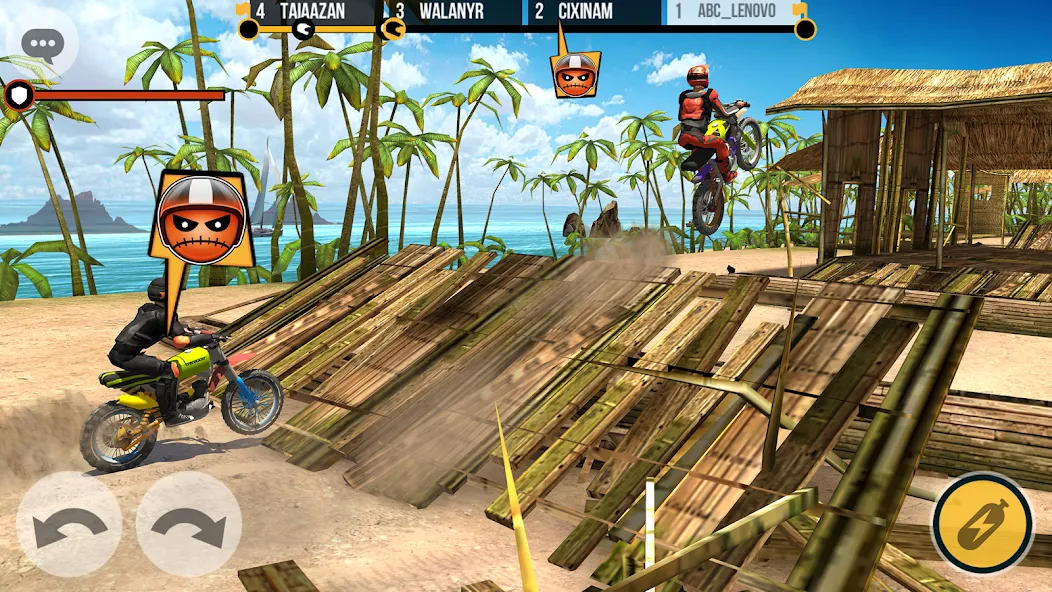 Clan Race: PVP Motocross races (Клан Рейс)  [МОД Много монет] Screenshot 4