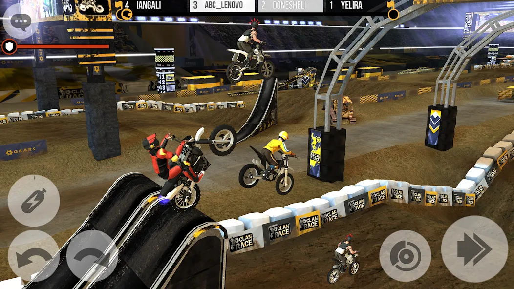 Clan Race: PVP Motocross races (Клан Рейс)  [МОД Много монет] Screenshot 5