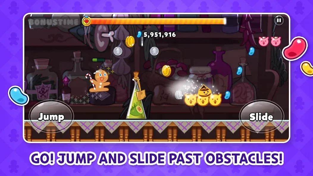 CookieRun: OvenBreak (Куки Ран)  [МОД Все открыто] Screenshot 1