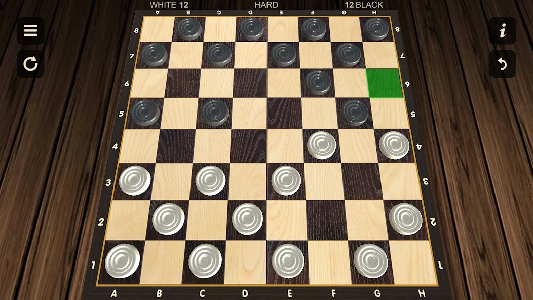 Checkers - Two player  [МОД Много монет] Screenshot 1