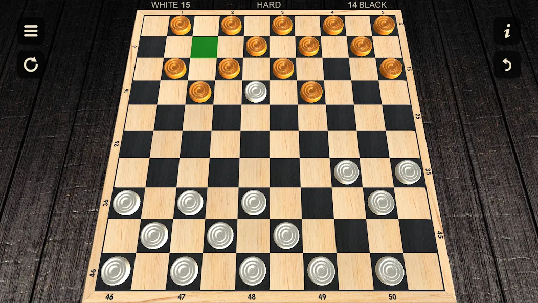 Checkers - Two player  [МОД Много монет] Screenshot 2