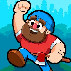 Скачать взломанную Timberman The Big Adventure (Тимбермен Большое Приключение)  [МОД Бесконечные монеты] - последняя версия apk на Андроид