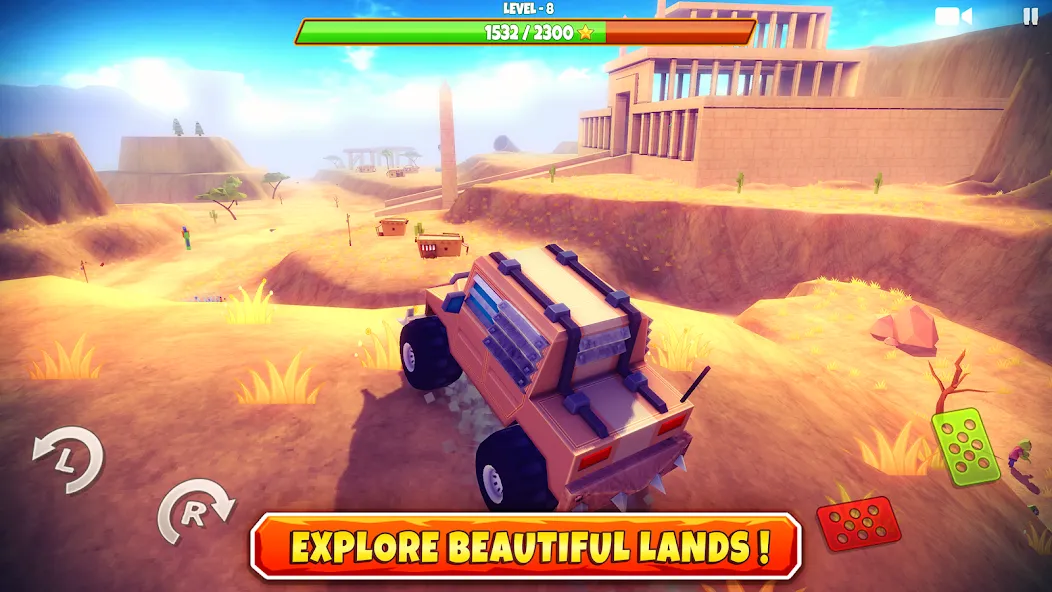 Zombie Offroad Safari (Зомби оффроуд сафари)  [МОД Бесконечные деньги] Screenshot 1