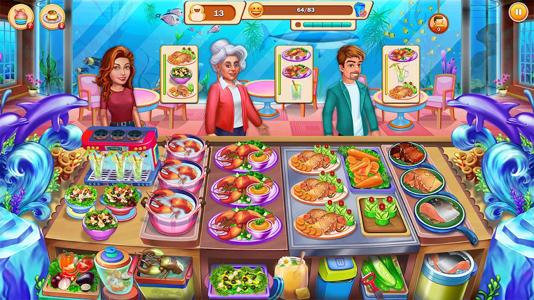 Food Cooking: Chef Restaurant  [МОД Бесконечные деньги] Screenshot 4