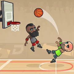 Взломанная Basketball Battle  [МОД Много монет] - стабильная версия apk на Андроид