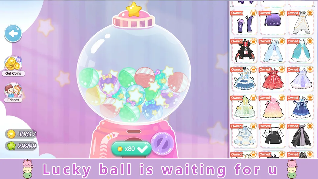 YOYO Doll Anime Dress Up Game (ЙОЙО)  [МОД Mega Pack] Screenshot 5