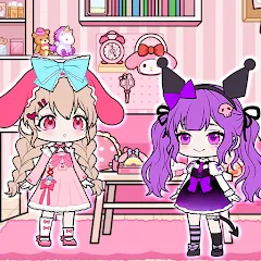 Скачать взлом YOYO Doll School life Dress up (ЙОЙО Лайф ворлд)  [МОД Unlimited Money] - стабильная версия apk на Андроид