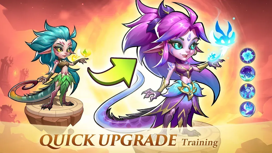 Idle Heroes (Айдел Хироес)  [МОД Mega Pack] Screenshot 1