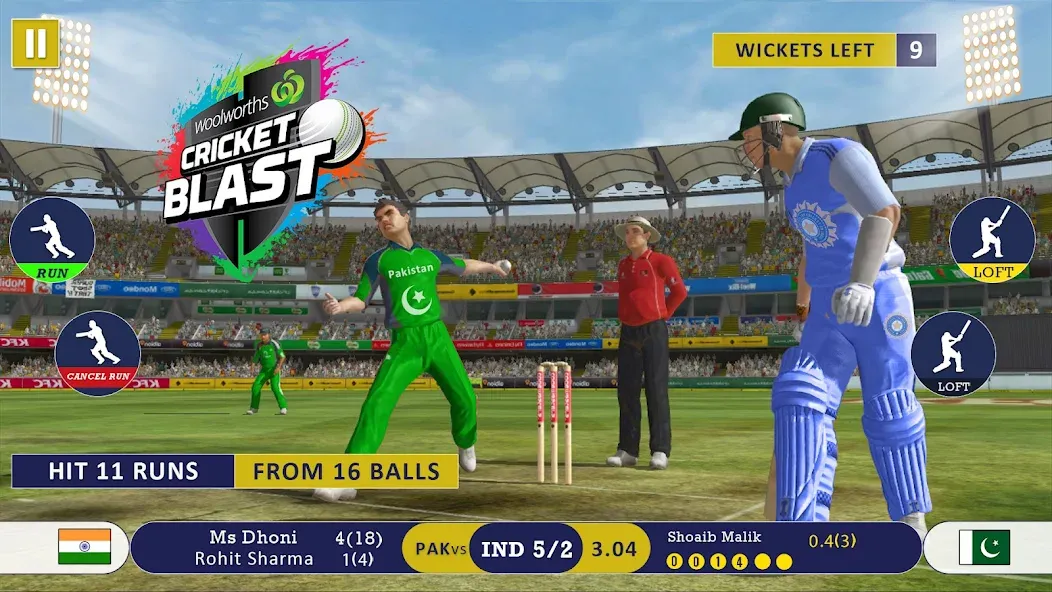 World Cricket Games Offline  [МОД Menu] Screenshot 2