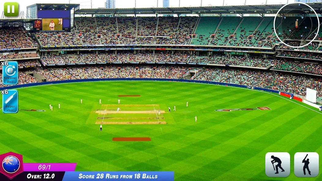 World Cricket Games Offline  [МОД Menu] Screenshot 3