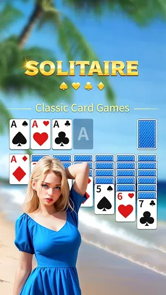 Solitaire Classic:Card Game (Солитер Классик)  [МОД Меню] Screenshot 1