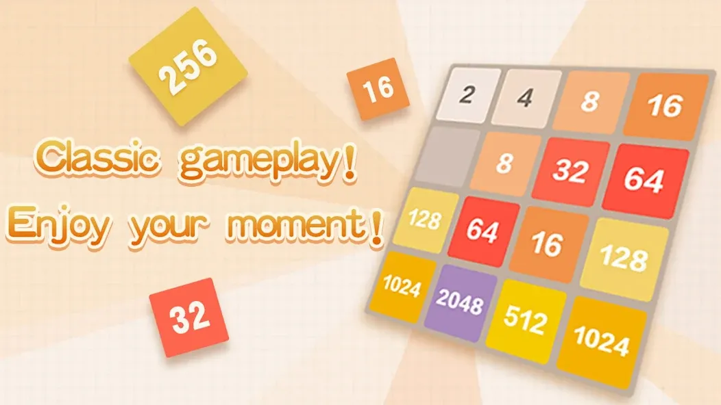 Number Charm: Slide Puzzle (Две тысячи сорок восемь)  [МОД Menu] Screenshot 1