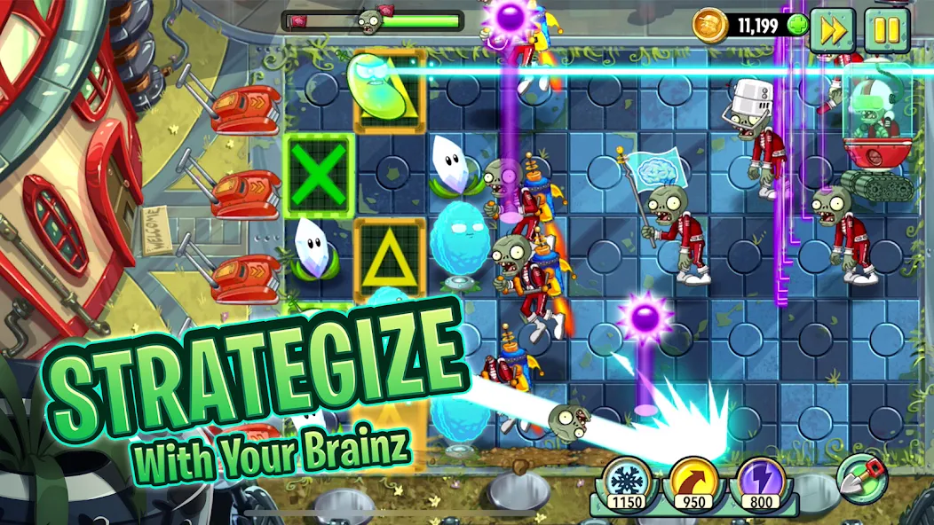 Plants vs. Zombies™ 2  [МОД Menu] Screenshot 1