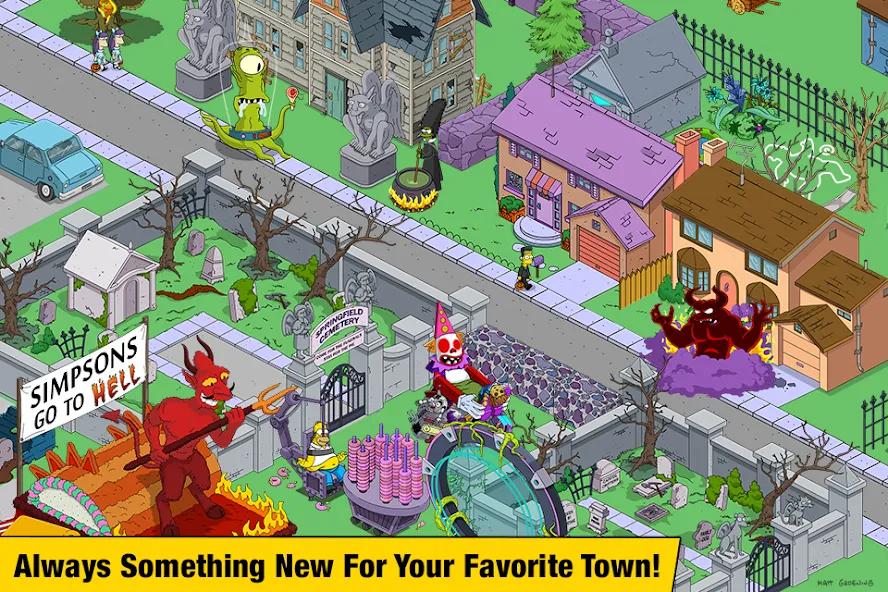 The Simpsons™:  Tapped Out (Зе Симпсонс)  [МОД Бесконечные монеты] Screenshot 4