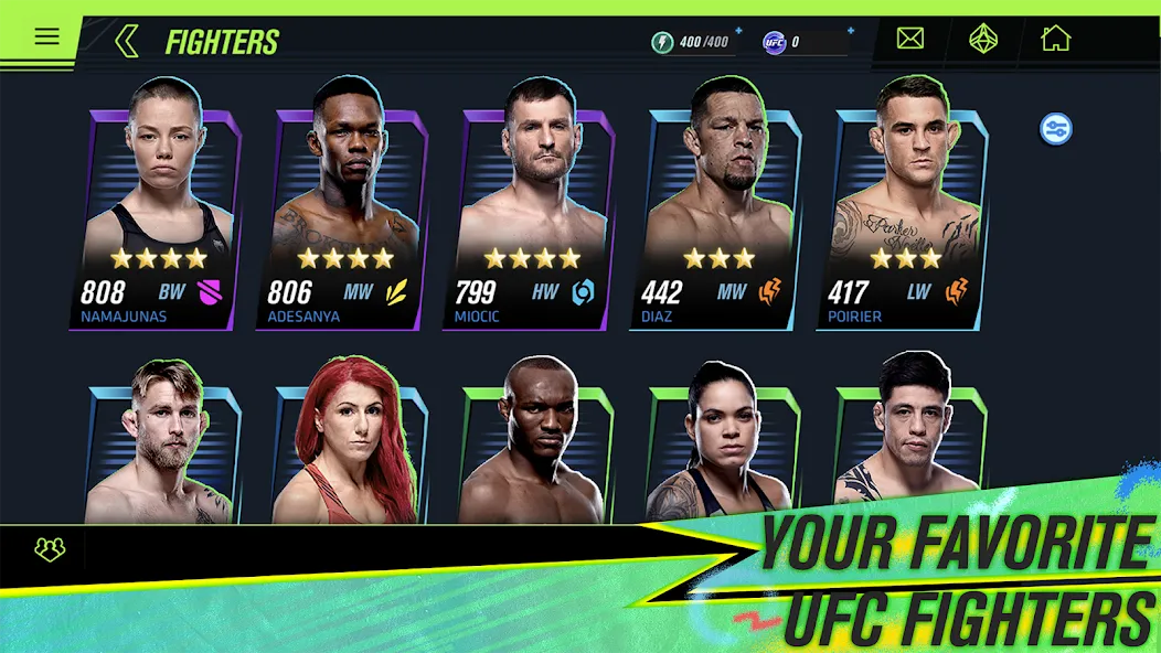 EA SPORTS™ UFC® Mobile 2 (ИА СПОРТС УФЦ 2)  [МОД Меню] Screenshot 2