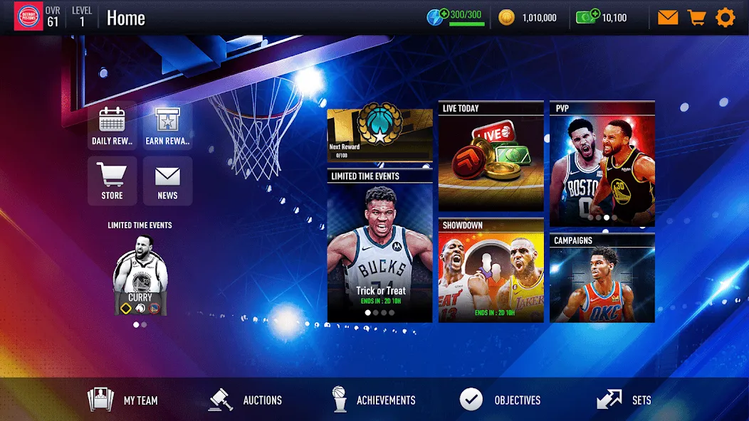 NBA Live Asia (НБА Лайв)  [МОД Unlocked] Screenshot 3