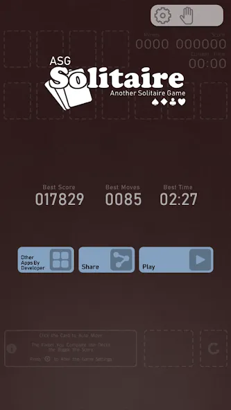 Solitaire - ASG (Солитр)  [МОД Unlocked] Screenshot 1