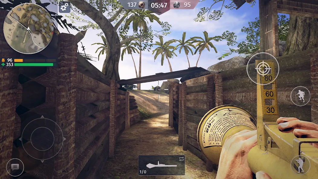 World War 2: Shooting Games (Вторая мировая война)  [МОД Бесконечные монеты] Screenshot 4