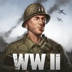 Скачать взломанную World War 2: Shooting Games (Вторая мировая война)  [МОД Бесконечные монеты] - стабильная версия apk на Андроид